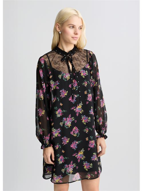 Abito in georgette floreale Liu Jo | WA5251T4050.M9473